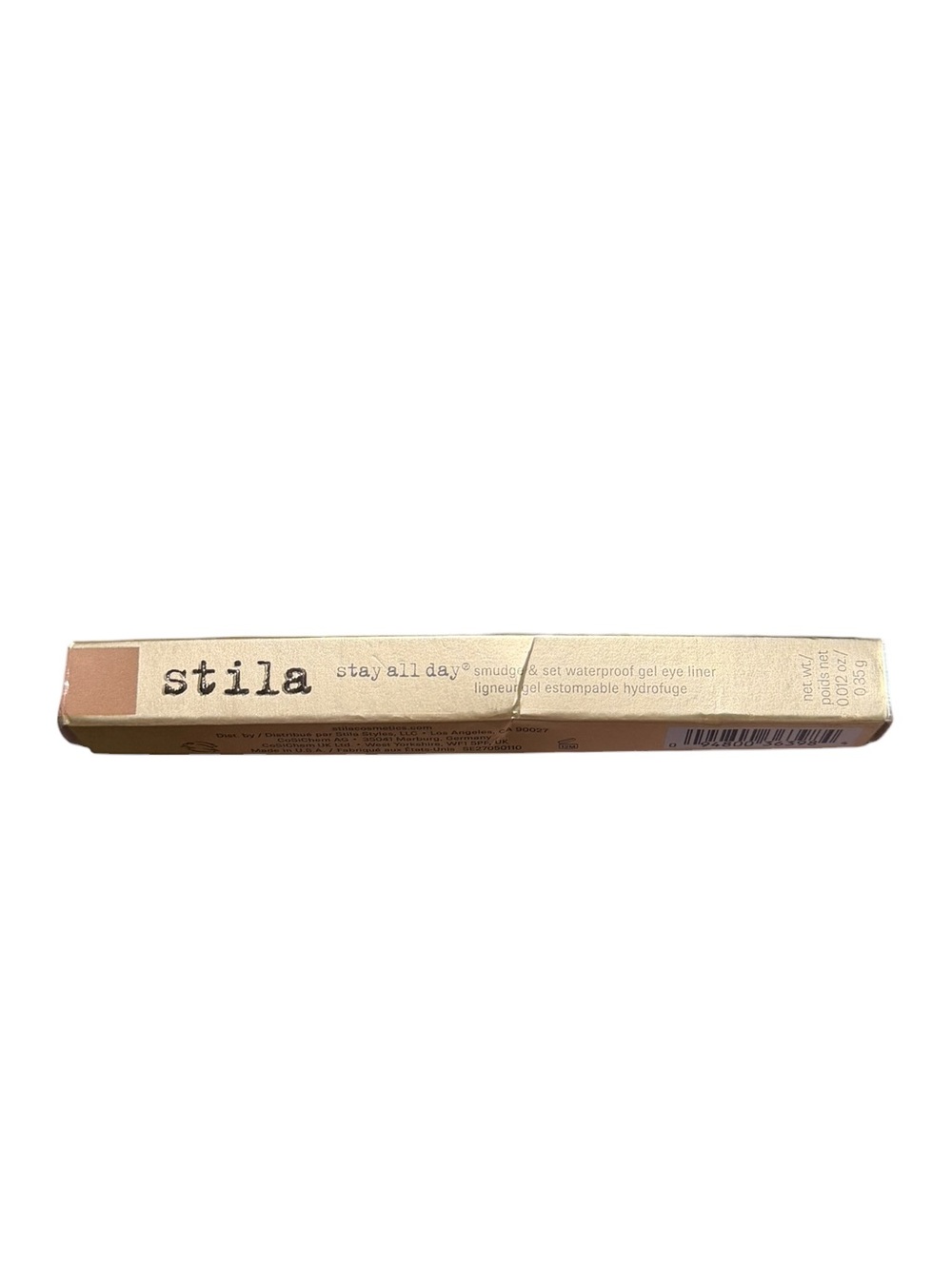 Stila Stay All Day Waterproof Gel Eyeliner Cashmere New